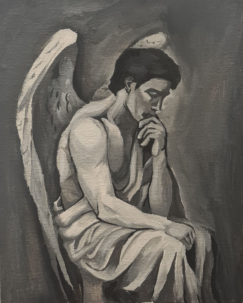 "Contemplating Angel" By: Omer Kligman